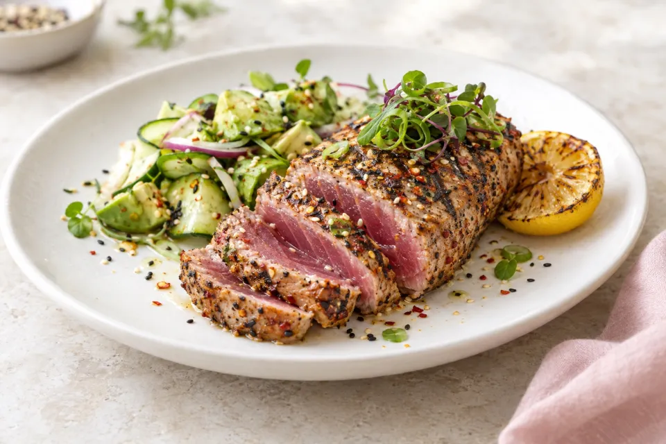 Grilled Spicy Tuna