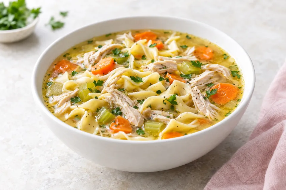 Homemade Chicken Noodle Soup