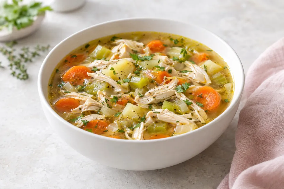Mom’s Cold-Season Chicken Soup