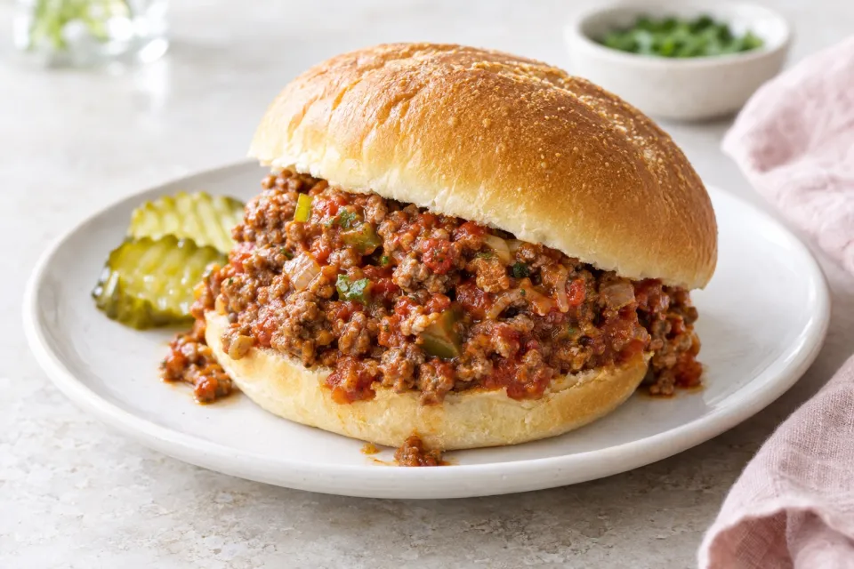 Crock Pot Italian Sloppy Joe