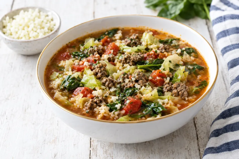Ground Beef Vegetable Soup