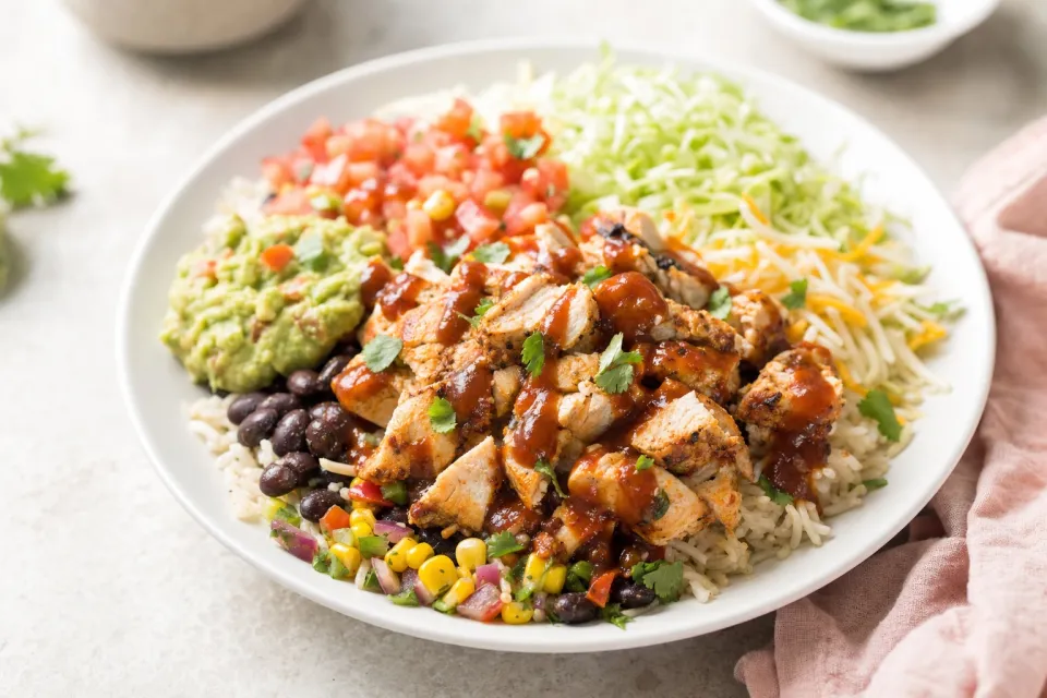 BBQ Chicken Burrito Bowl