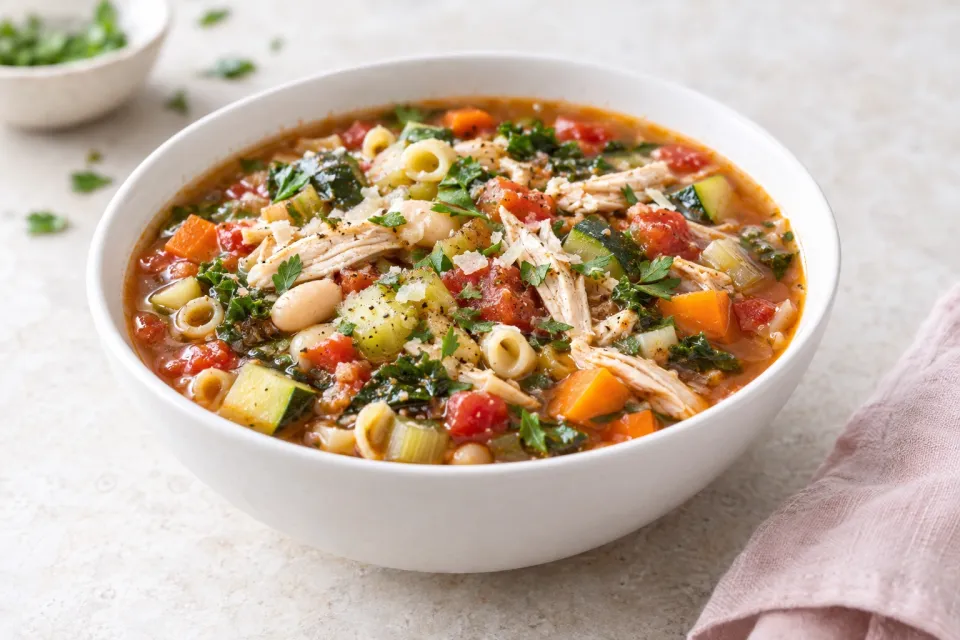 Rustic Chicken Minestrone
