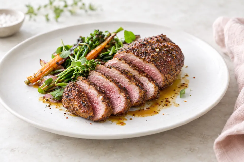 Spice-Rubbed Duck Breast