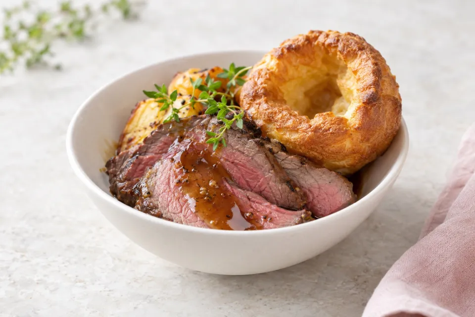 Roast Beef and Yorkshire Pudding