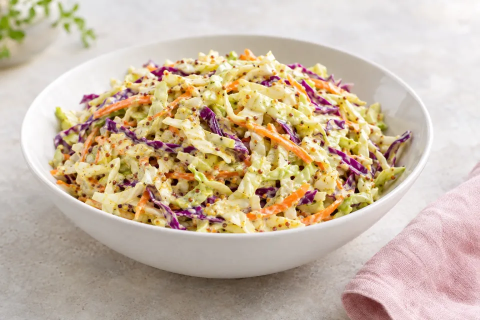 Mustardy Coleslaw