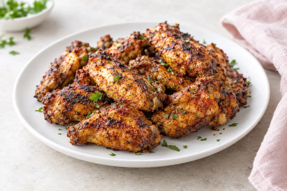 Grilled Cajun Chicken Wings