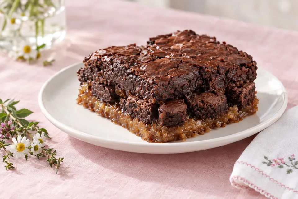 Brownie Upside-Down Brownie