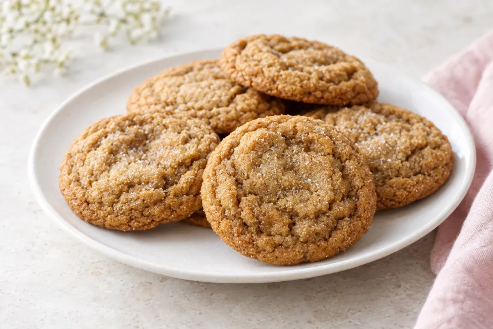 Chewy Brown Sugar Cookies