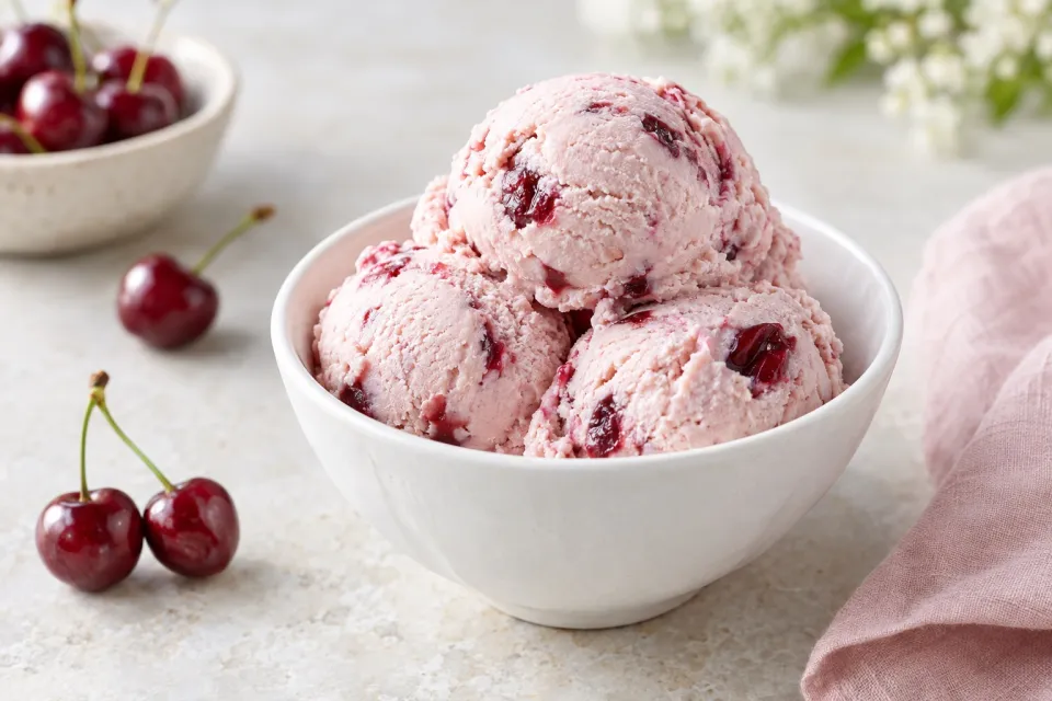 Cherry Ice Cream