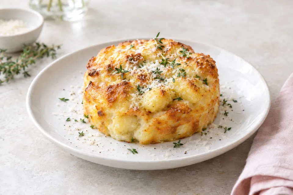 Parisian Gnocchi Soufflé