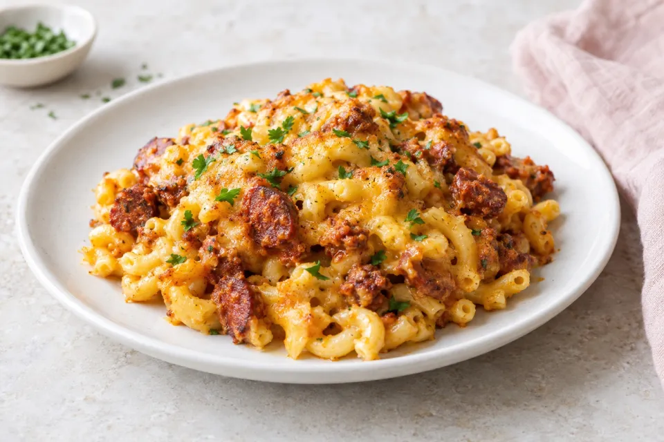 Chorizo Mac and Cheese