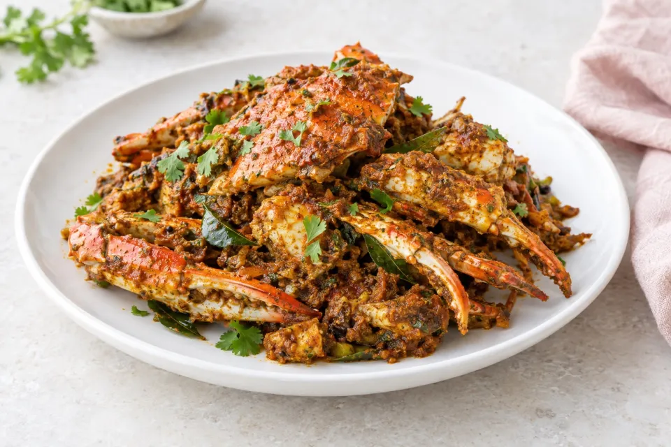 Crab Masala Fry