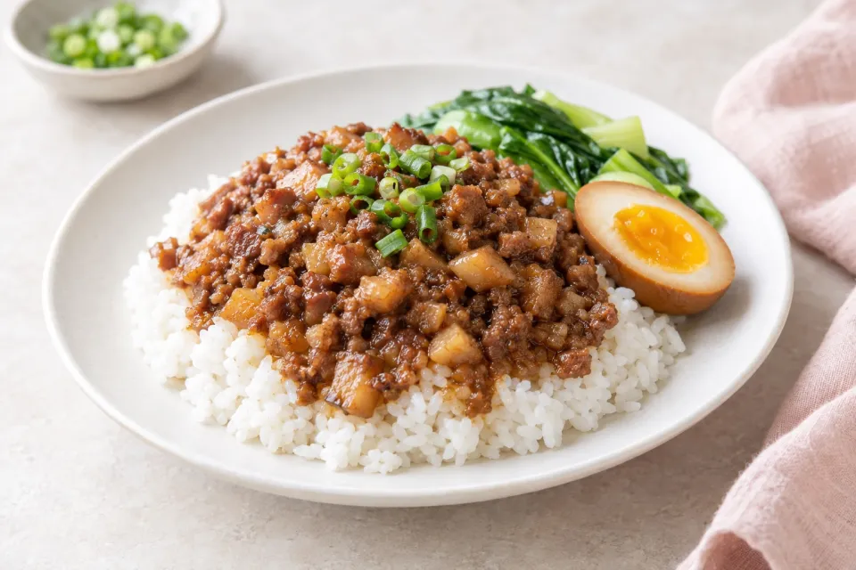 Taiwanese Meat Sauce with Rice