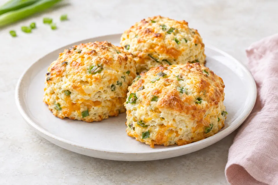 Cheddar and Scallion Biscuits