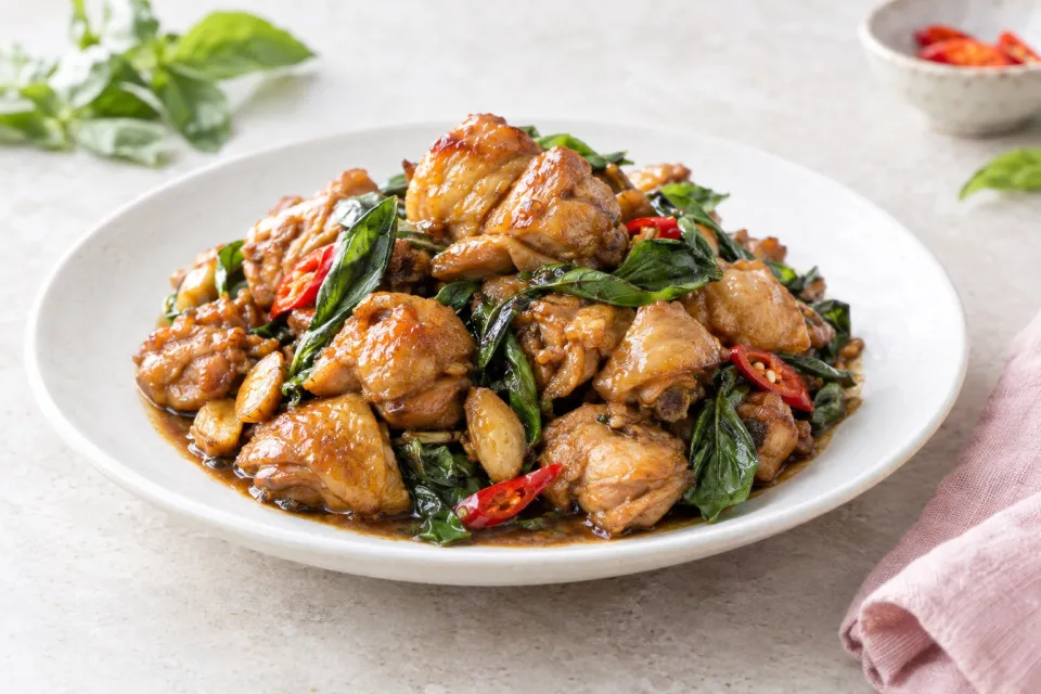 Taiwanese Three Cup Chicken