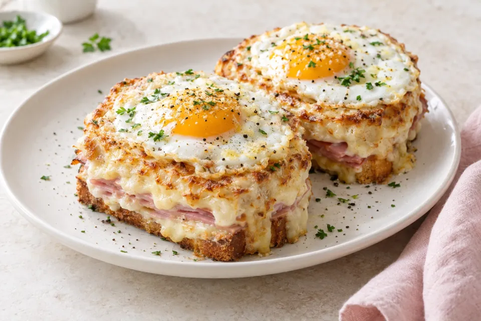 Rich and Creamy Croques Madames