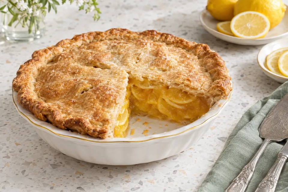 Shaker Lemon Pie