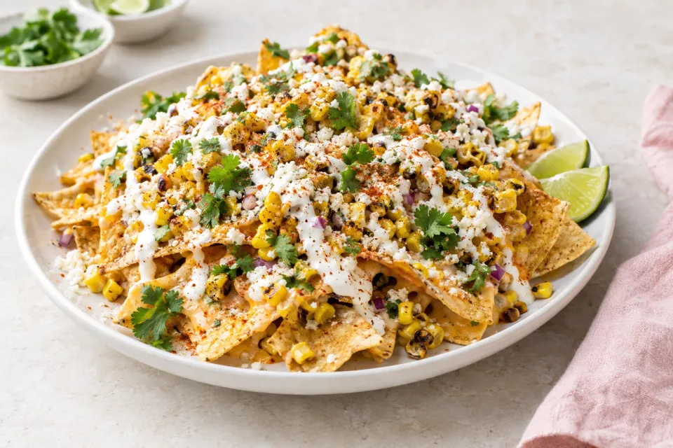Mexican Street Corn Nachos