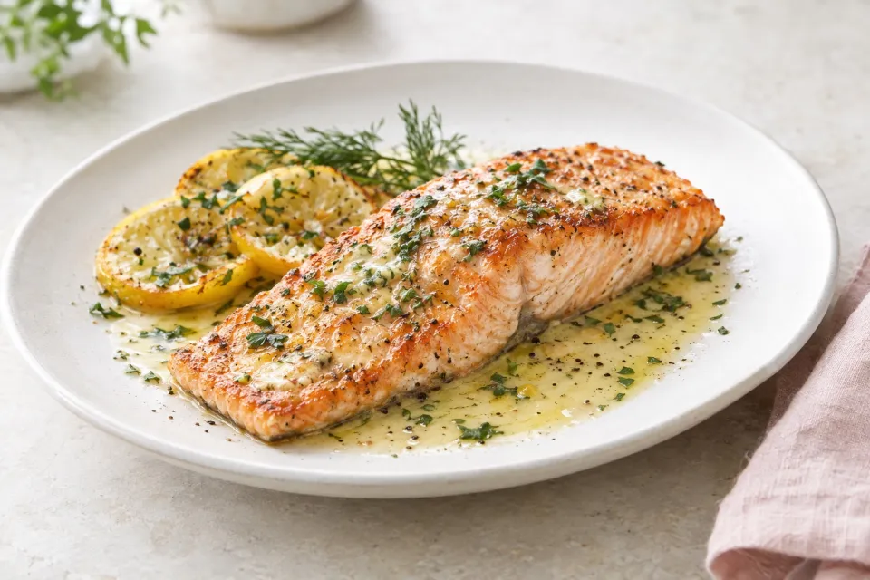 Mark Bittman's Roasted Salmon with Butter