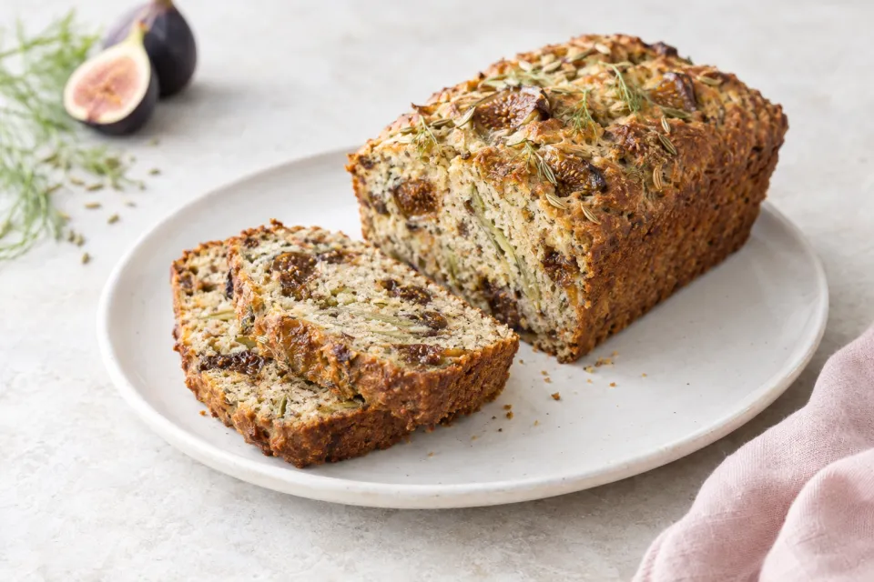 Fennel Fig Quick Bread