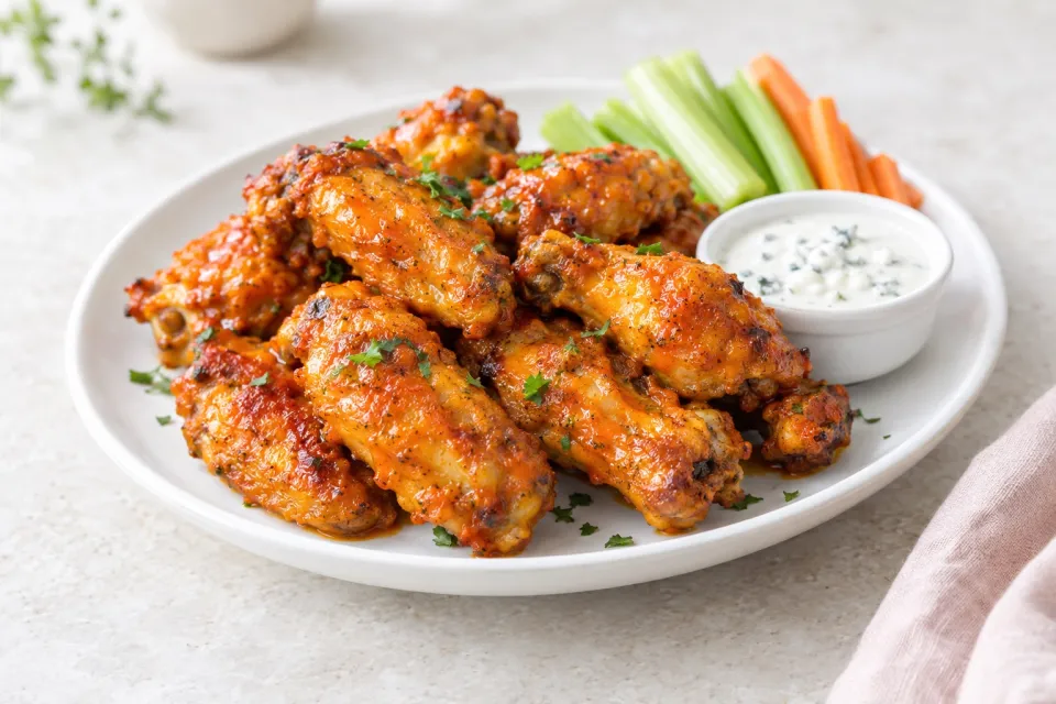 Baked &quotBuffalo&quot Hot Wings