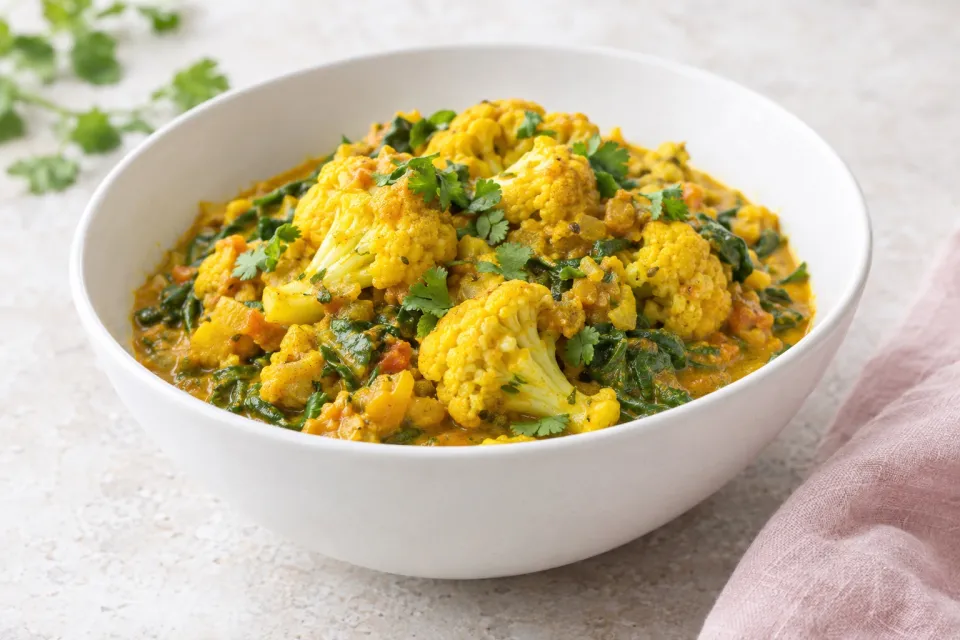Turmeric Cauliflower Curry