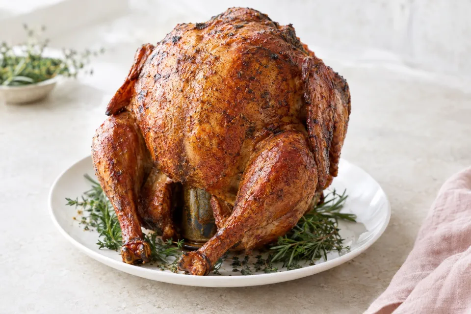 Smoked Beer-Can Turkey