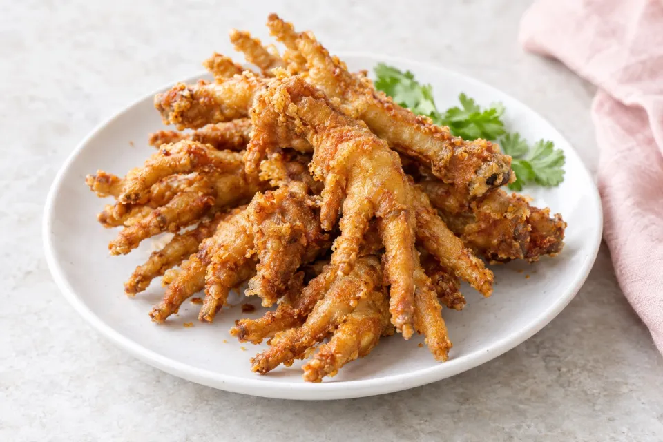 Deep-Fried Chicken Feet
