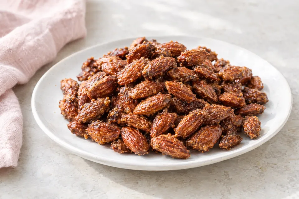Smoky Candied Almonds