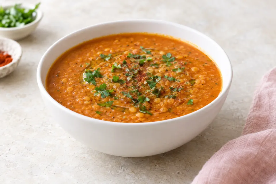 Moroccan Red Lentil Soup