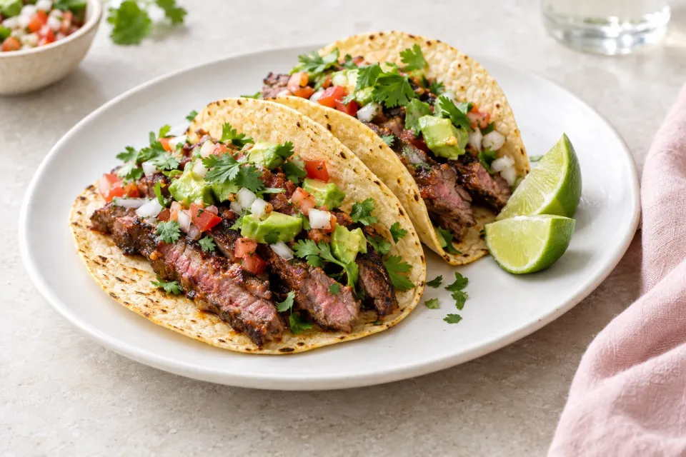 Chipotle Steak Tacos