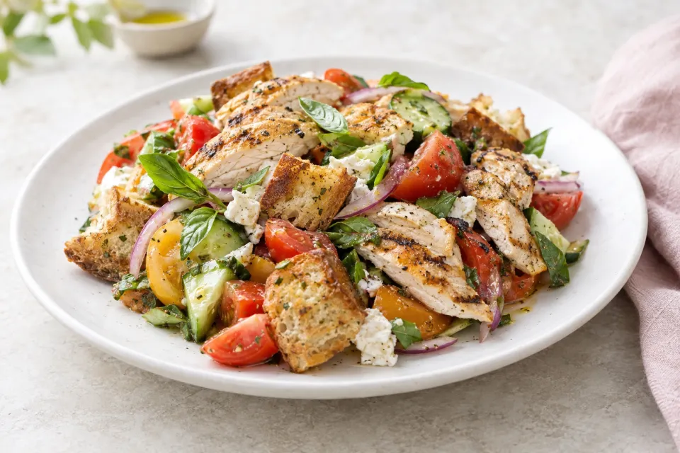 Grilled Chicken Panzanella