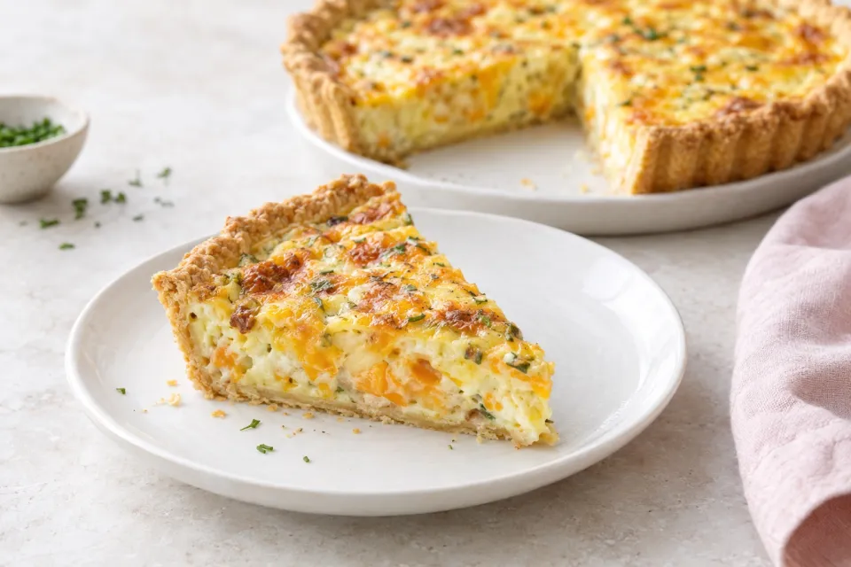 Easy Mixed-Cheese Quiche