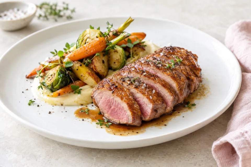 Pan-Seared Duck Breast