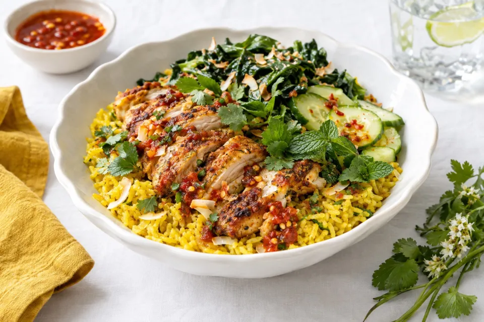 Turmeric-Coconut Chicken and Rice