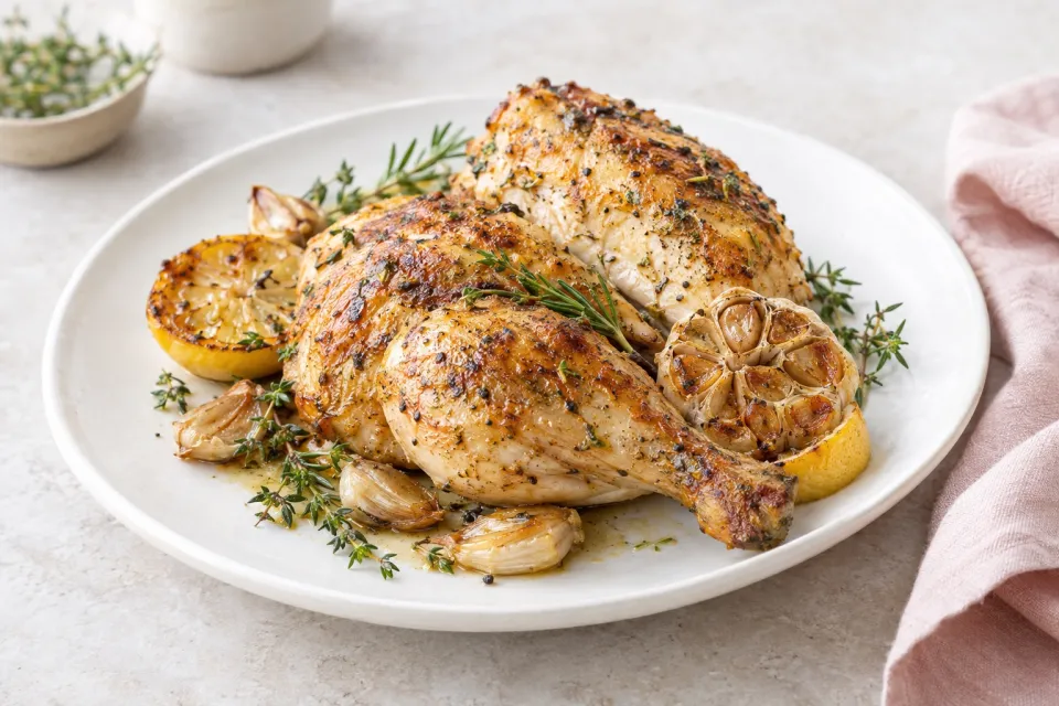 Roasted Garlic Chicken