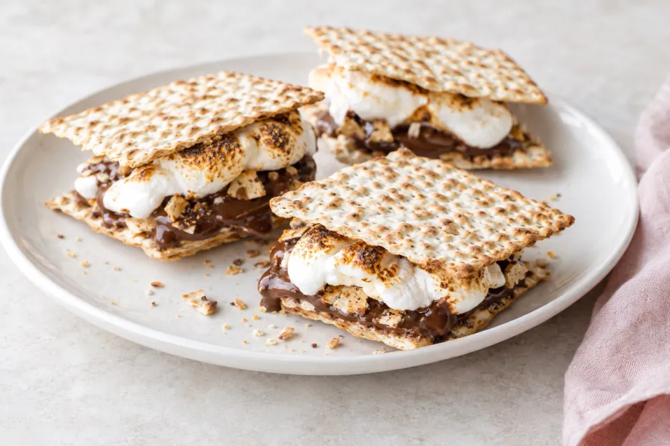 Matzo 'Crack' S'mores