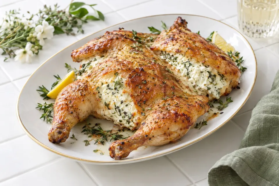 Ricotta Stuffed Chicken