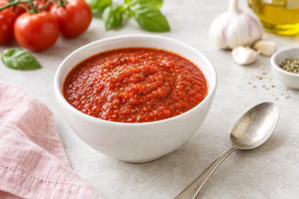 Pressure Cooker Tomato Sauce