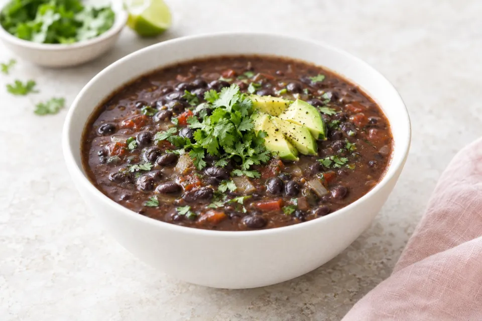 30-Minute Black Bean Soup