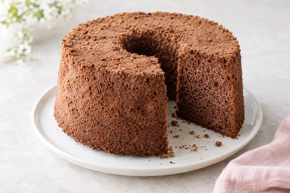 Chocolate Angel Food Cake
