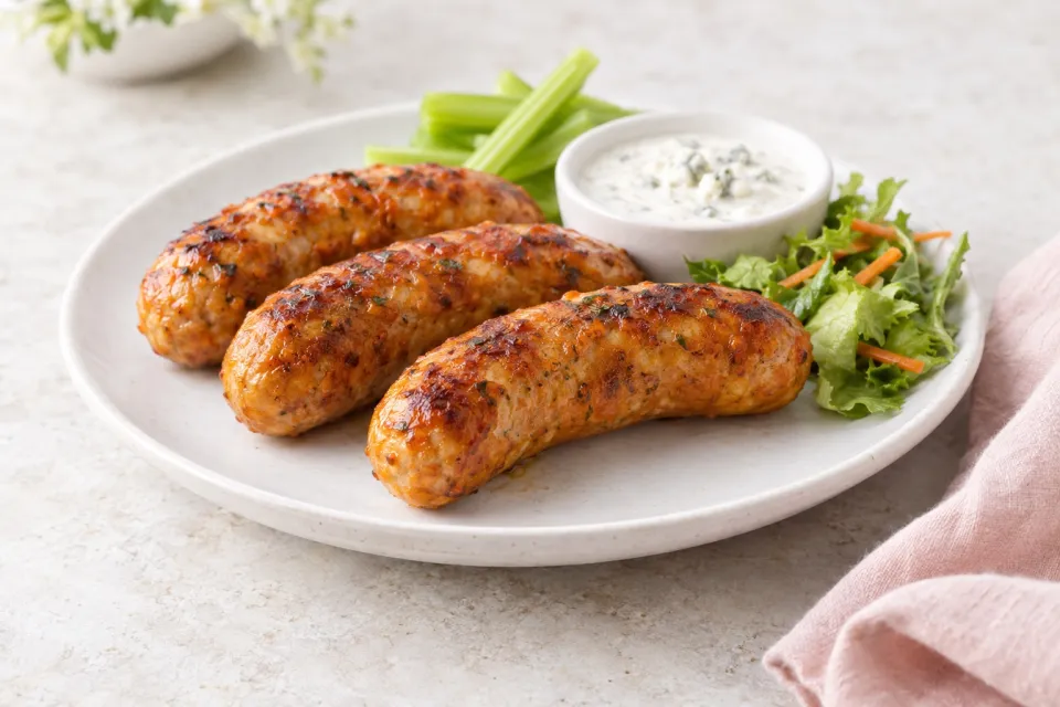 Buffalo Chicken Sausages