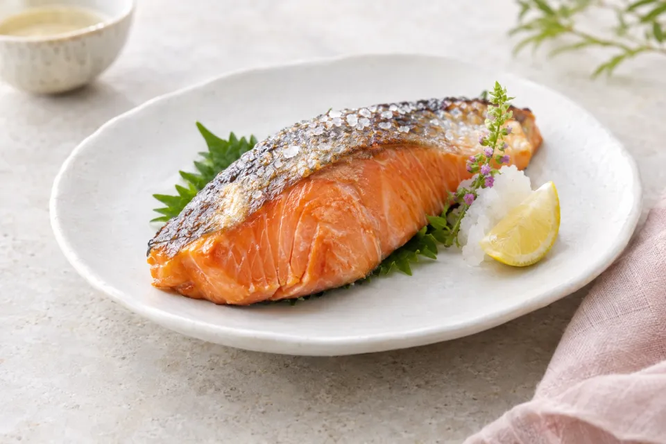 Japanese-Style Salted Salmon