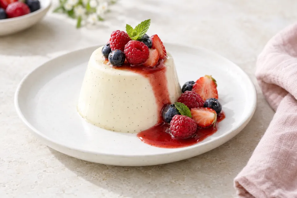Vanilla Bean Panna Cotta