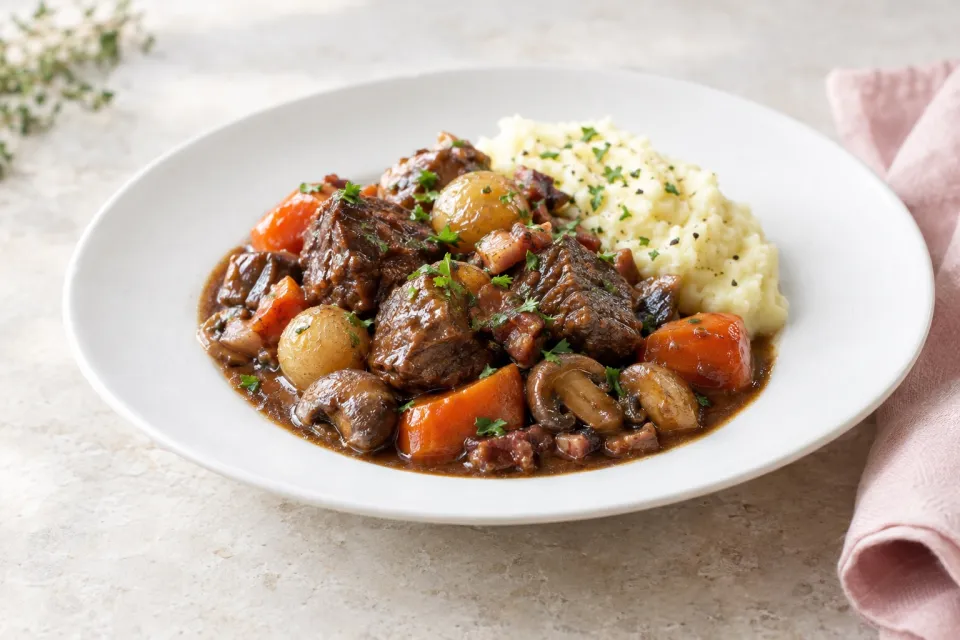 Les Halles's Boeuf Bourguignon