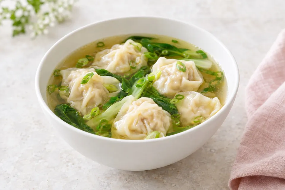 Homemade Wonton Soup