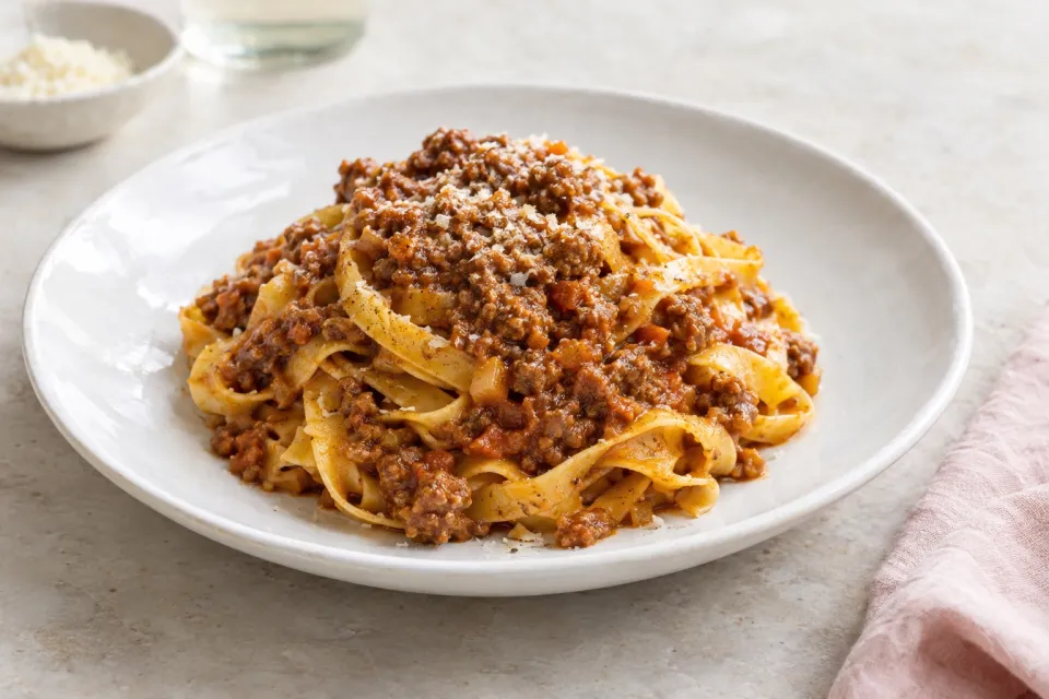 Ragù Alla Bolognese from the Glorious Pasta of Italy