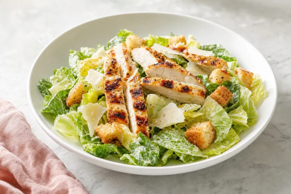 Grilled Chicken Caesar Salad