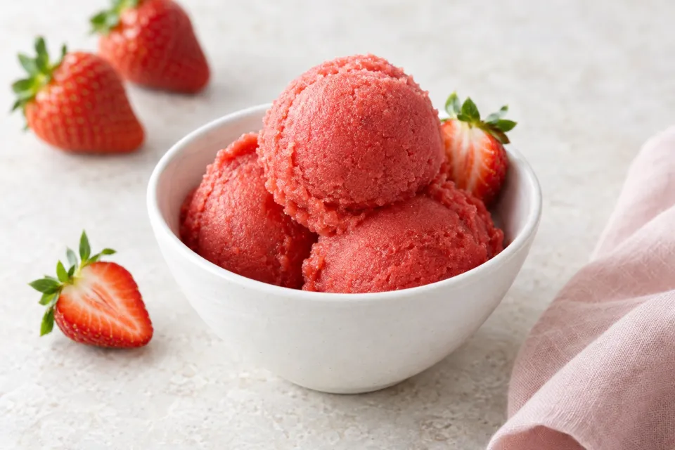 Strawberry Sorbet